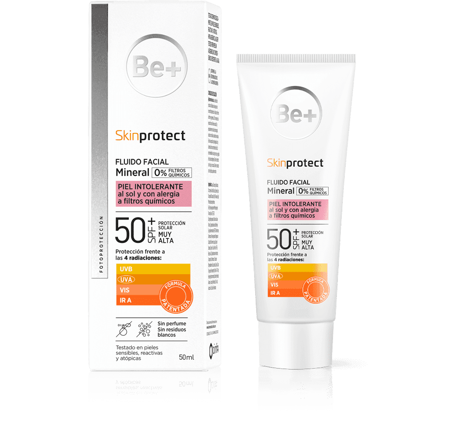 Be+ Skinprotect Crema Piel Intolerante SPF50+ 50ml