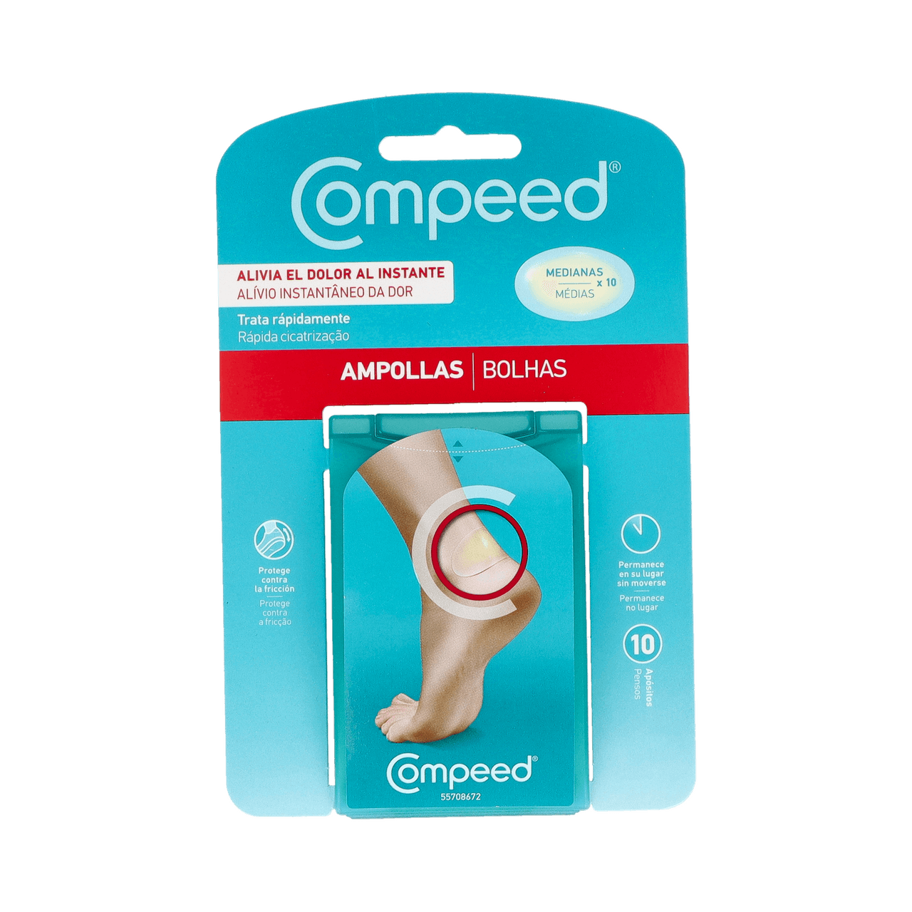 Compeed Ampollas Talla Mediana 10 unidades