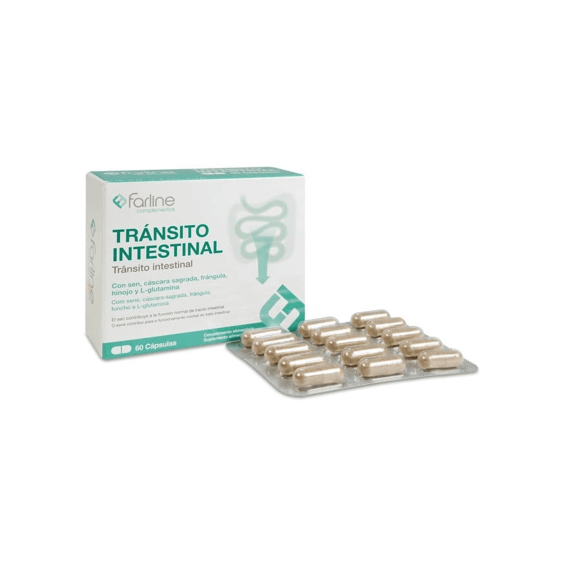 Farline Tránsito Intestinal 60 Cápsulas